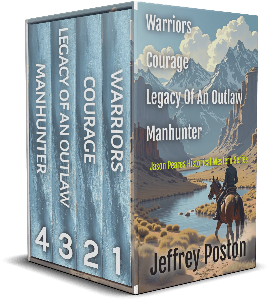 A Man Called Trouble: The 4-Book Jason Peares Historical Western ebook Series